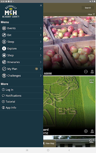 Screenshot of Naturally McHenry County