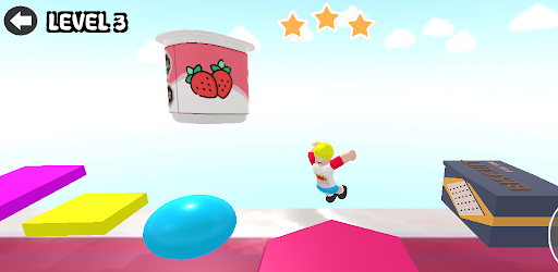 Obby Parkour Yoghurt World Screen 2