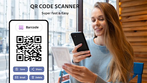 Android application QR Code Scanner & Barcode screenshort