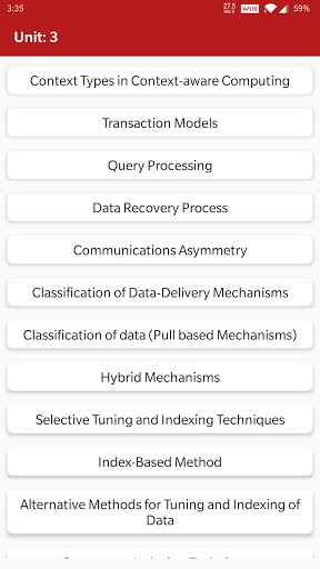 Mobile Computing: Engineering Screen 3