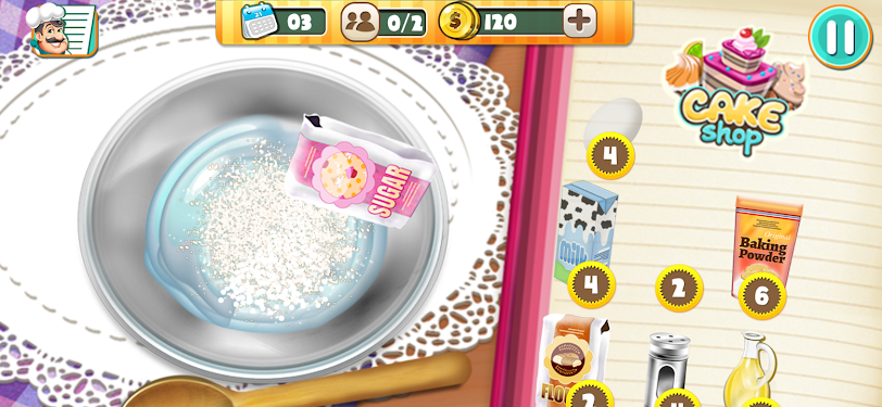 #4. Cake shop store (Android) By: TrueVision