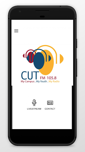 Android application CUT FM 105.8 screenshort