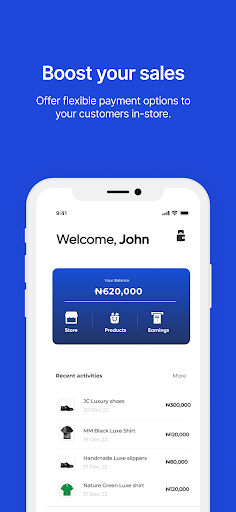 Android application Odiopay Seller App screenshort