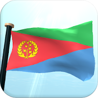 Эритрее Флаг 3D Бесплатных
