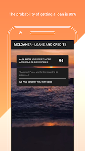 Fast online loans to your card v1.82 APK (MOD, Premium Unlocked) Free For Android 8