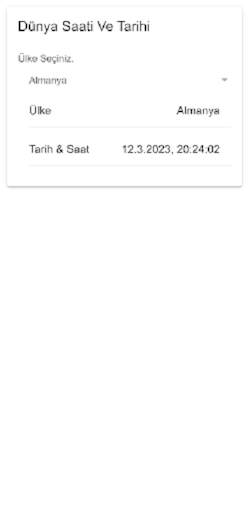 Dünya Saati Ve Tarihi Screen 3