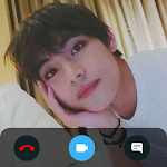 Cover Image of Unduh V Call You - Fake Video Voice Call with BTS 1.0.4 APK