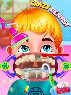 Mouth care doctor dentist game - Screenshot 1