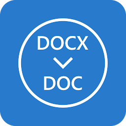 Icon image DocX to Doc
