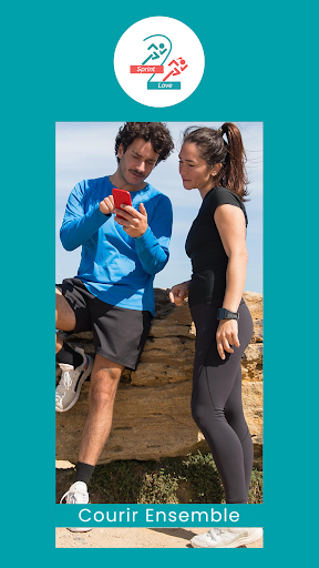 Android application Sprint2Love, Running & Dating screenshort
