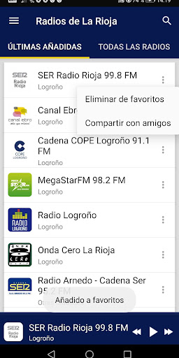 Radios de La Rioja - España