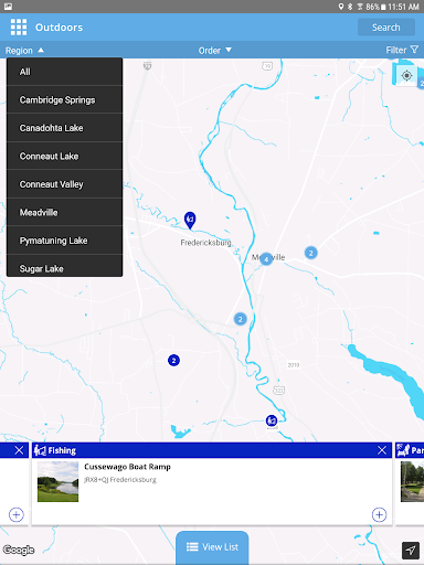 Screenshot of Visit Crawford