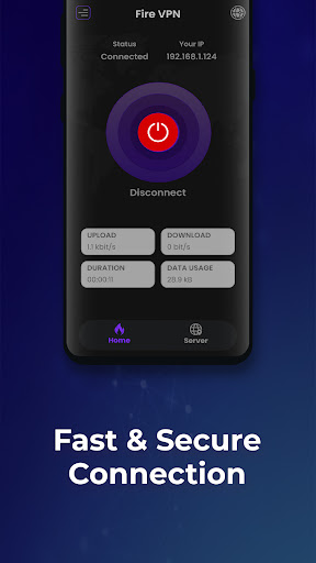 Screenshot of Fire VPN - Vpn Proxy Browser