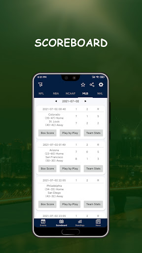 Bozi Live Stream for NFL NBA NCAAF MLB NHL