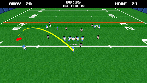 Android application Retro Football 3D : TD Glory screenshort