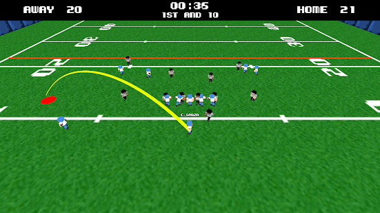 Retro Football Game 3D : Hunt For Touchdown Glory 10 APK screenshots 1