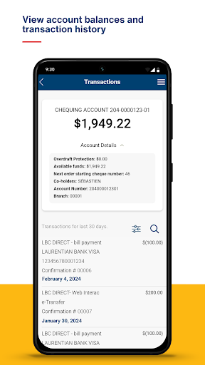 Laurentian Bank Screen 3