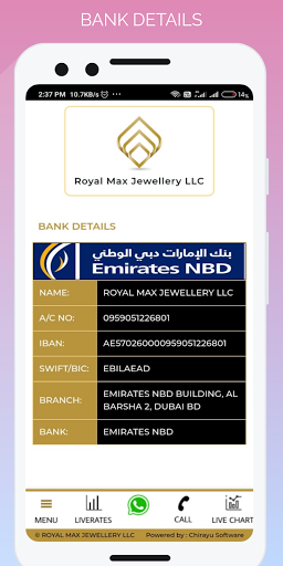 Royal Max Jewellery Screen 2
