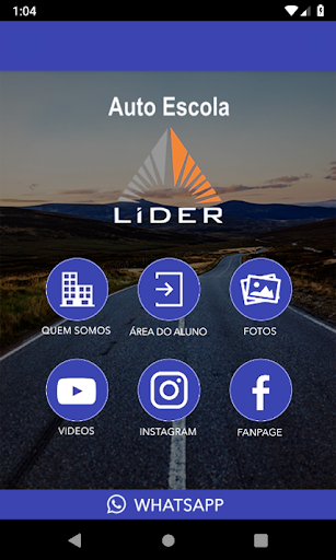 Android application Autoescola Lider screenshort