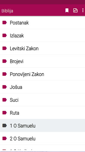 Bible in Croatian Screen 3