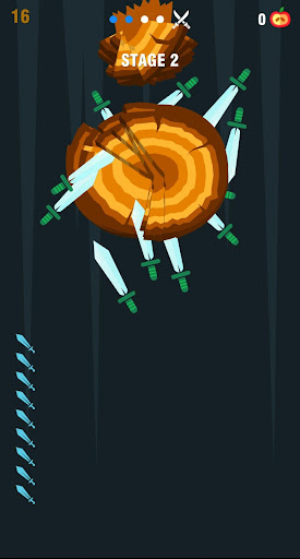 Android application Knife Target Hunt screenshort