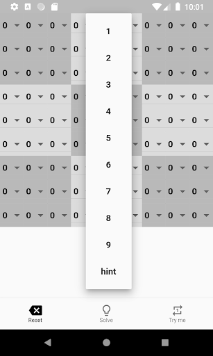 SudokuCracker Screen 2