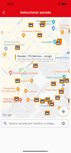 Espera Bus Barcelona Screen 2
