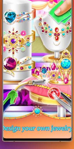 Jewelry Making Princes DressUp Screen 3