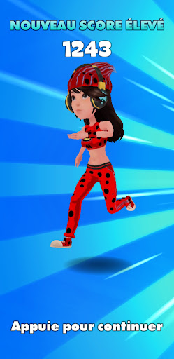Subway Lady Mari Run Game Screen 2