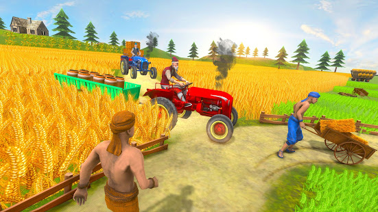 Real Tractor Farmer Simulator apklade screenshots 1