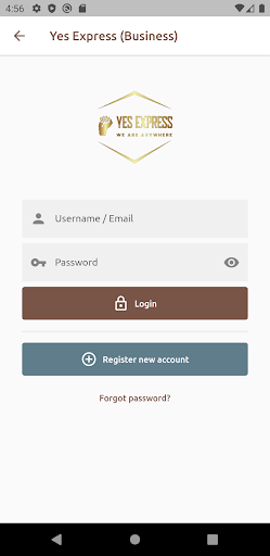 Yes Express (Business) Screen 3