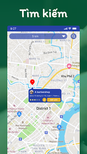 Android application Salon Việt screenshort