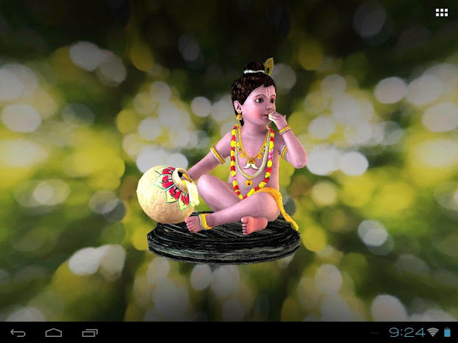 3D Little Krishna Live Wallpaper - Latest version for Android - Download APK