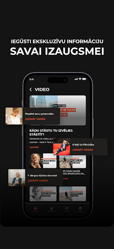 Android application Liene Uresina izaugsme LV screenshort