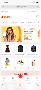 Dalday Online Shopping App