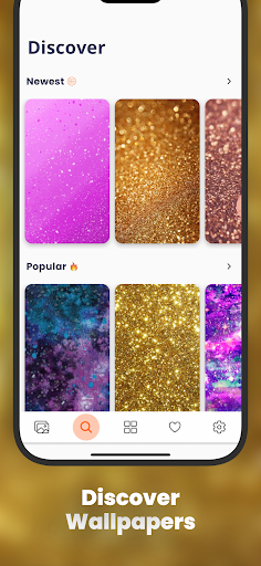 Screenshot of Glitter Wallpapers HD - 4K