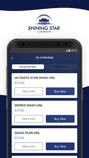 Shining Star Car Wash Screen 3
