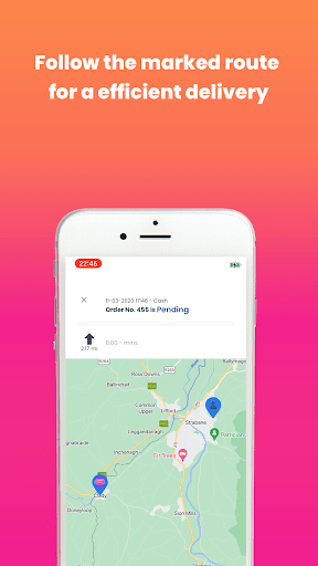 My Local Delivery Manager Screen 3