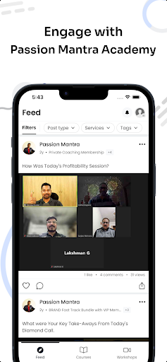 Passion Mantra Academy ekran görüntüsü