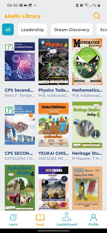 #4. Akello Smart Learning (Android) 由: Simba Disrupt