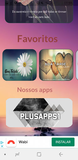 BOA TARDE MEU AMOR, TE AMO! Screen 2