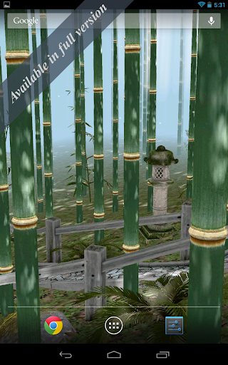 Bamboo Forest Wallpaper Lite Screen 2