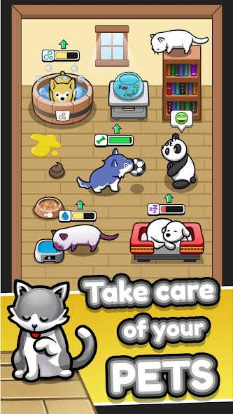 Pet idle 3.5 APK + Мод (Unlimited money) за Android