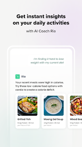 Healthify: AI Diet & Fitness Screen 3