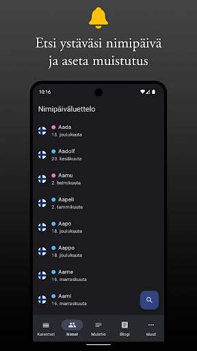 Almanakka Screen 3