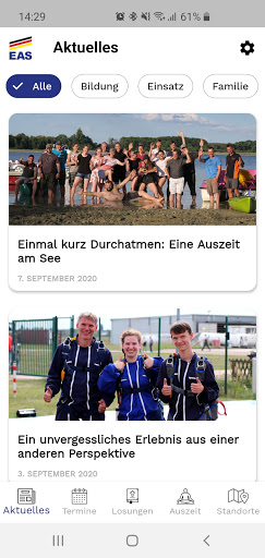 Android application EAS screenshort