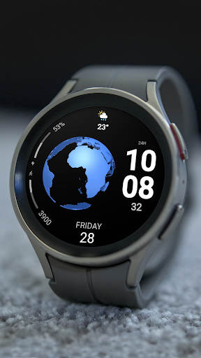 WFP 314 Earth animated watch Screen 3