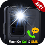 Cover Image of Baixar Flash on call and sms 2021 : Flash light alert 1.1 APK