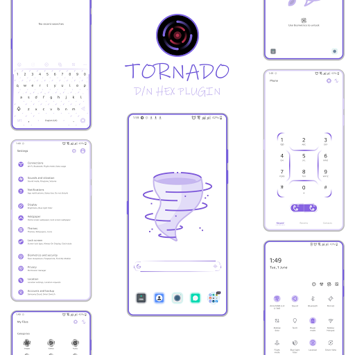 Android application Hex Plugin - Tornado screenshort
