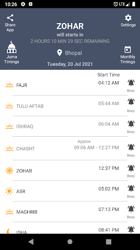 Azan Time Daimi Jantari Pray